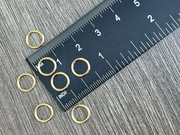 14kt Gold Filled  Closed Jump Rings