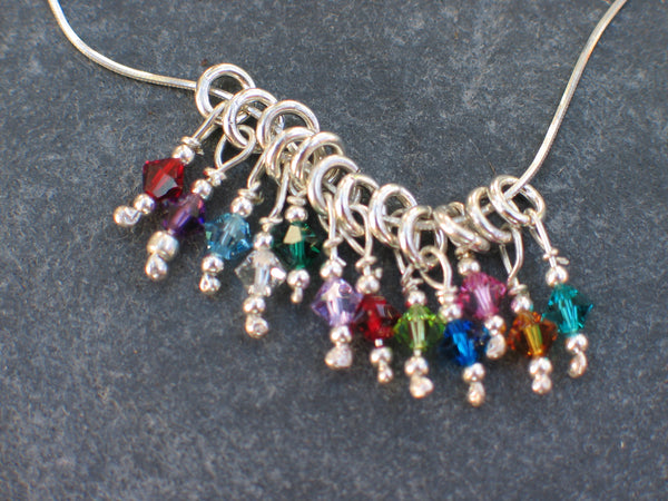 Sterling Silver Friendship Bracelet with Optional Birthstone