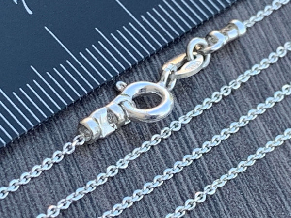 Sterling Silver Necklace - 1mm Link Chain