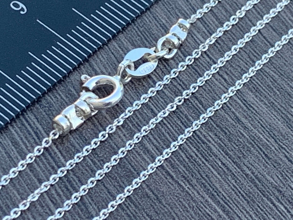 Sterling Silver Necklace - 1mm Link Chain
