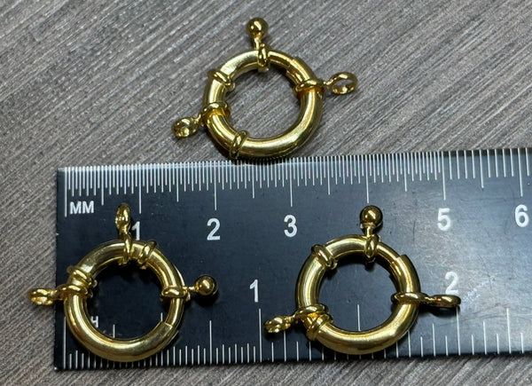 14kt Gold Filled Necklace with Bolt Clasp