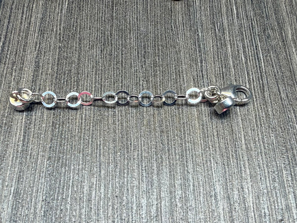 New !! Magnetic Clasp with Safety Chain - Sterling Silver or 14kt Gold Filled