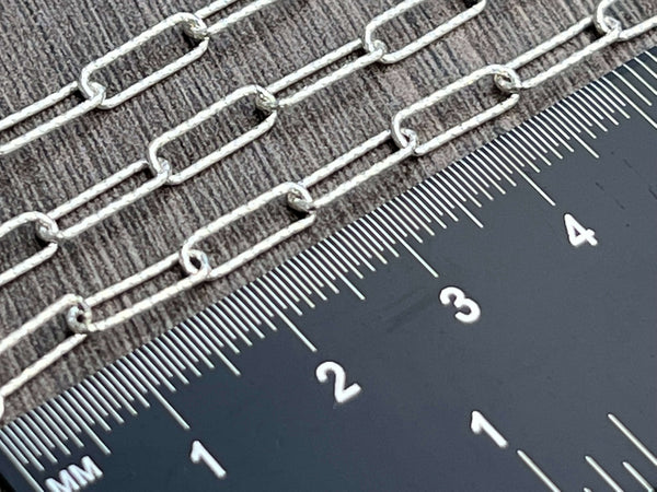 Sample Listing for 1" Cut Chains in Sterling Silver