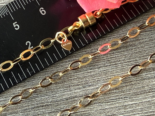 14kt gold filled magnetic necklace
