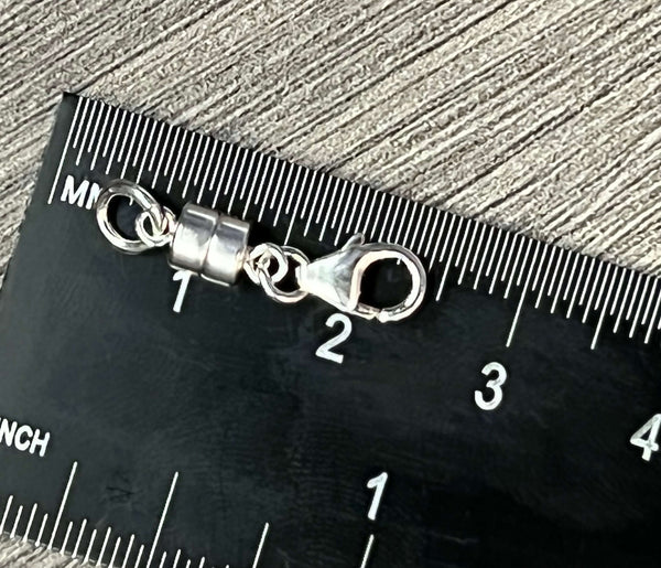 Sterling Silver or 14kt Gold Filled Magnetic Clasp Necklace / Bracelet Converter