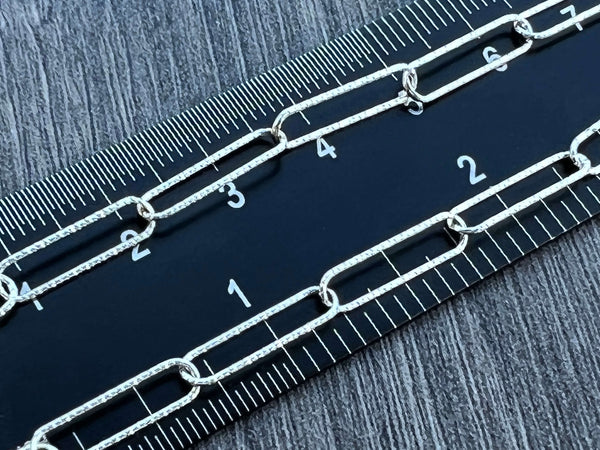 Sample Listing for 1" Cut Chains in Sterling Silver