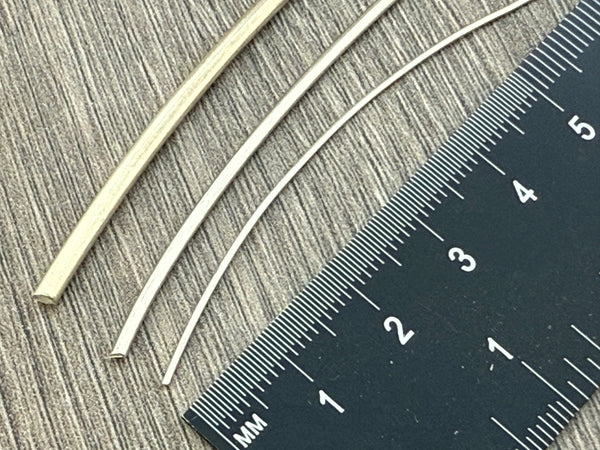 New ! Sterling Silver 925 Round Half Hard Wire - 4 ,10,12,14,18,20,24 gauge - 0.5mm - 5mm Sizes