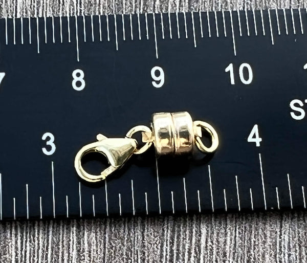 Sterling Silver or 14kt Gold Filled Magnetic Clasp Necklace / Bracelet Converter