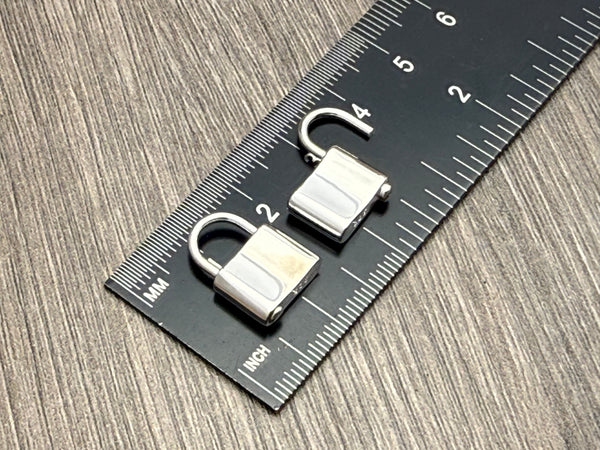 Sterling Silver Padlock Clasp