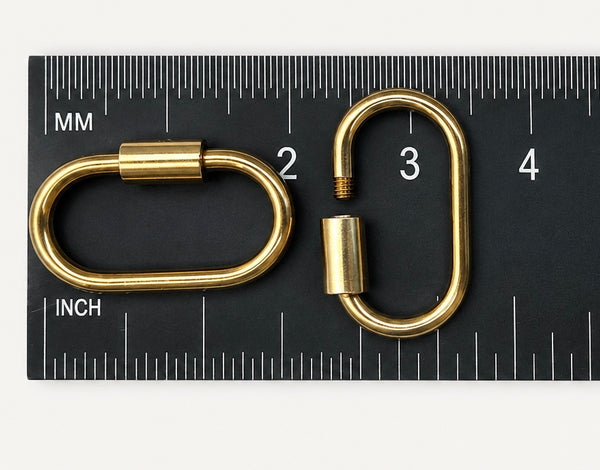 14kt Gold Filled Carabiner Clasp