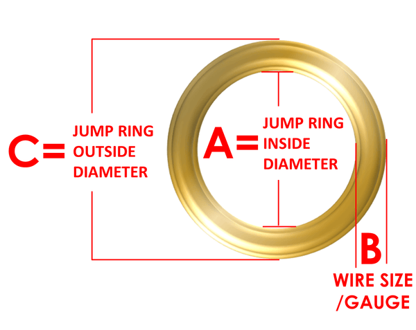 14kt Gold Filled  Closed Jump Rings