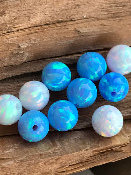 6mm Opal Round Beads