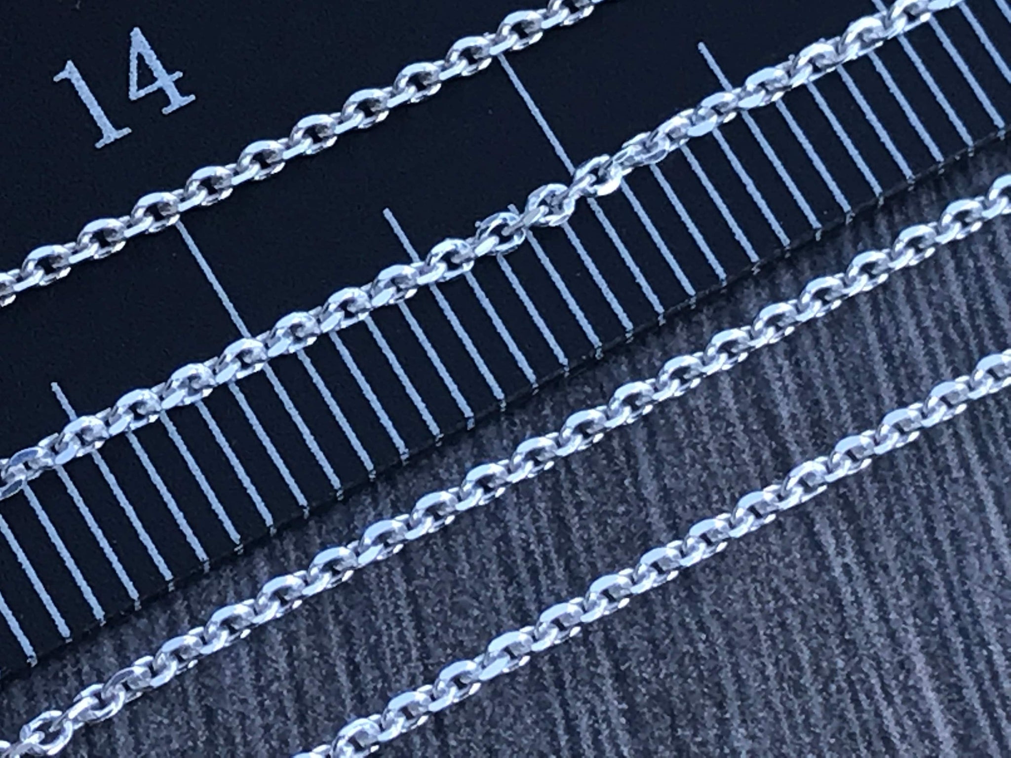 Sterling Silver 1mm Link Chain