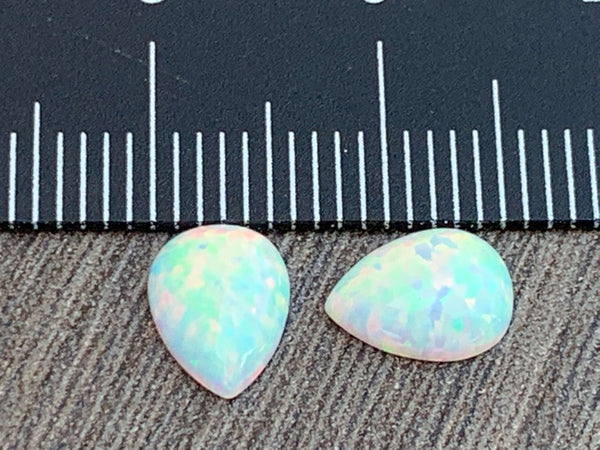 Opal  Pear Tear Drop Cabochon 8mm x 6mm