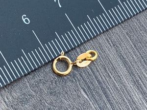 14kt Gold Filled Spring Clasp with Quality Tag
