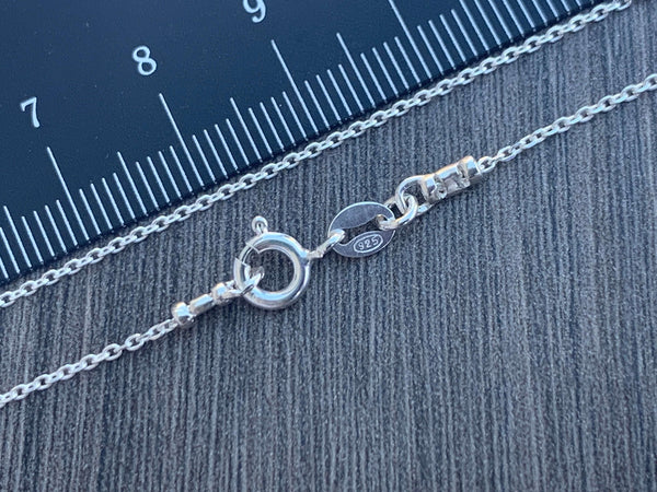 Sterling Silver Necklace - 0.95mm Link Chain