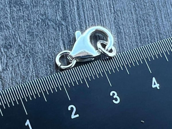 Sterling Silver Trigger Clasp with Open Jump Ring