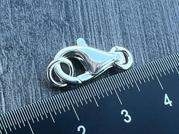 Sterling Silver Trigger Clasp with Open Jump Ring