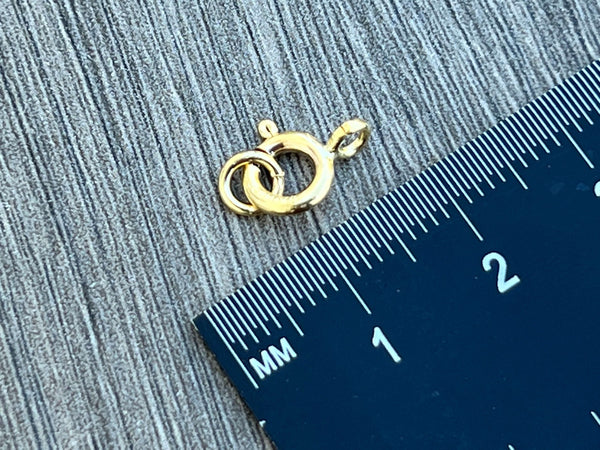 14kt Gold Filled Spring Clasp with Open Jump Ring