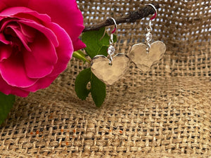 heart earrings