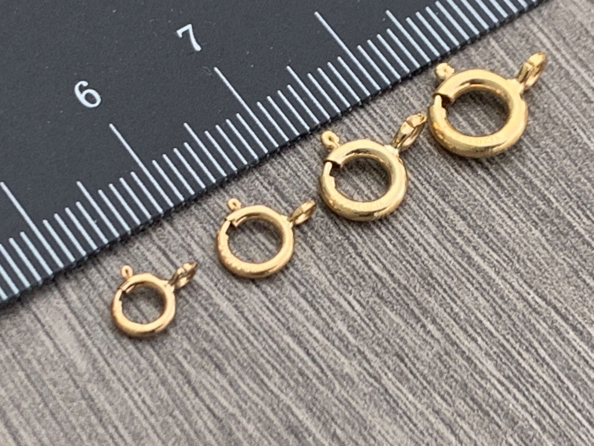 14kt gold filled spring clasp