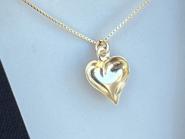 14kt Gold Filled Heart Necklace -Delicate, Dainty ,Minimalist Style, Choker -Choose Length , Valentines Day, Mothers Day