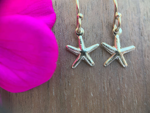 14kt Gold Filled Starfish Hook Earrings